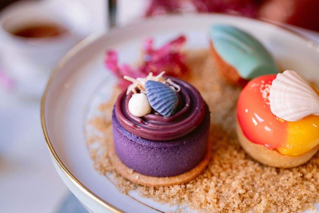 a close up of food