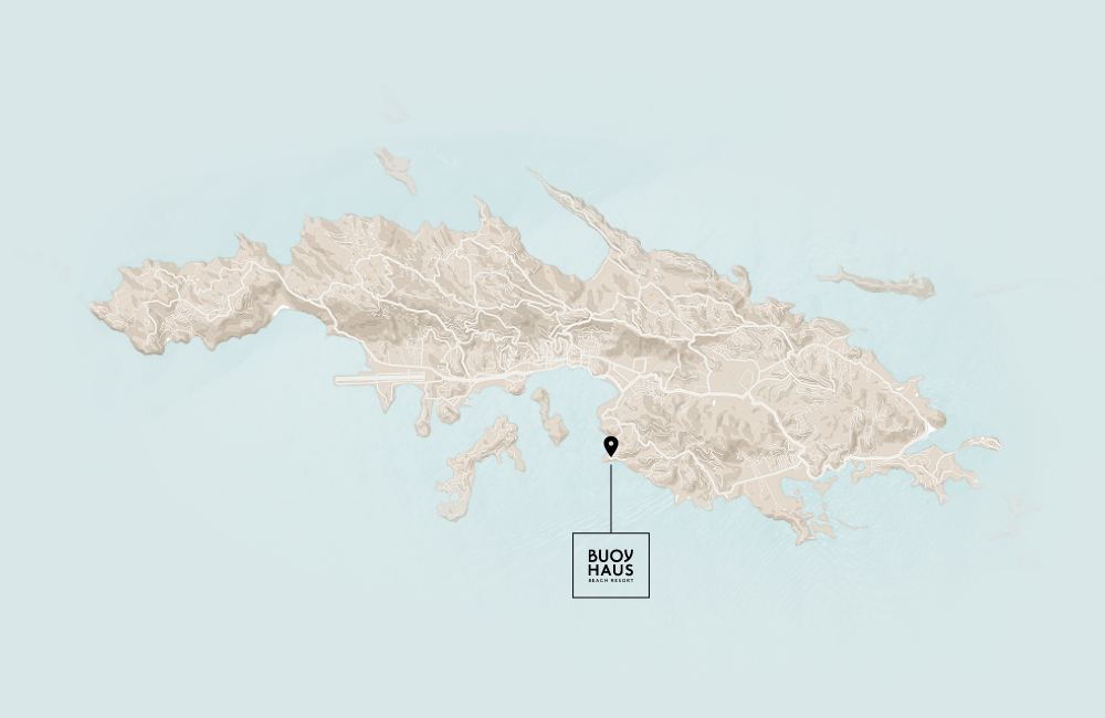 a map of a land with roads and streets