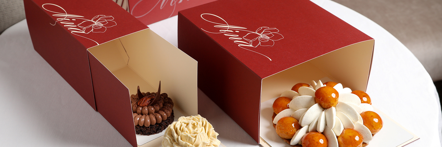 a box with food in it
