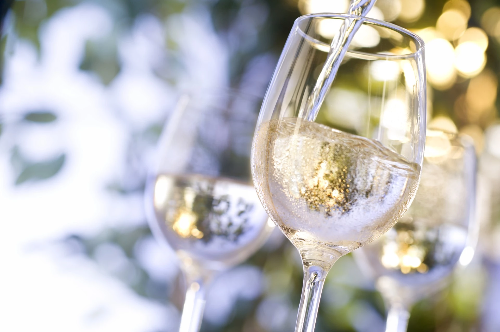 a close up of a glass of wine