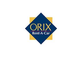 a logo for a rental company