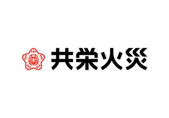 a black and red logo