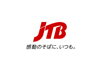 a red and black logo