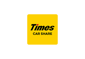 a yellow square sign with black text