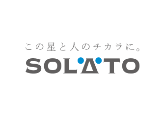 a logo with text on it