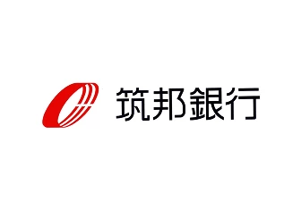 a red and black logo