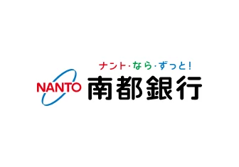 a logo with text on it