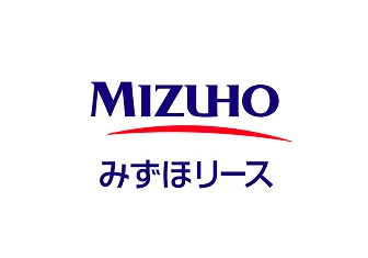 a logo with blue text