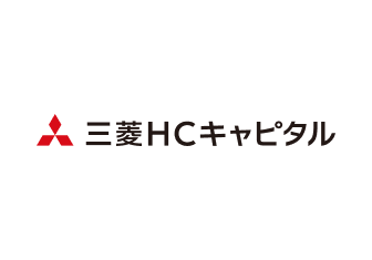 a logo with black text