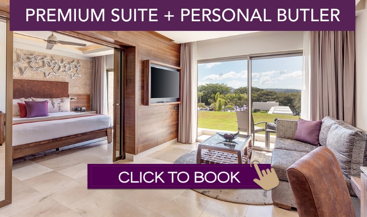 a room with a television and a bed