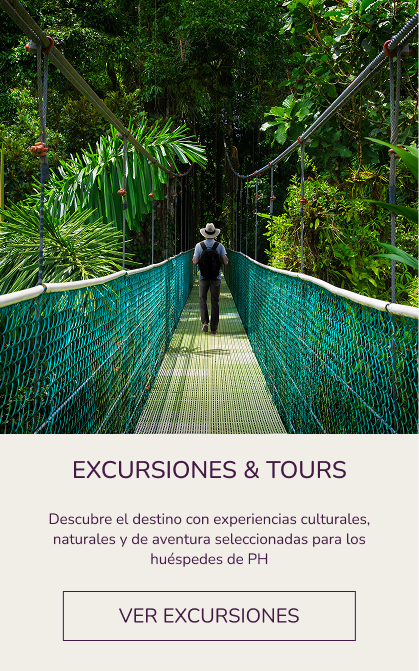 Excursions and tours available at Planet Hollywood Costa Rica