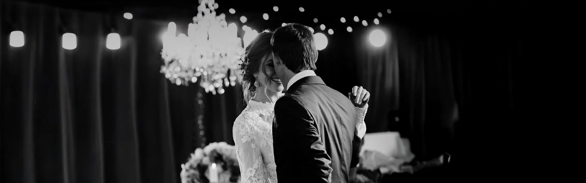 a man and woman dancing