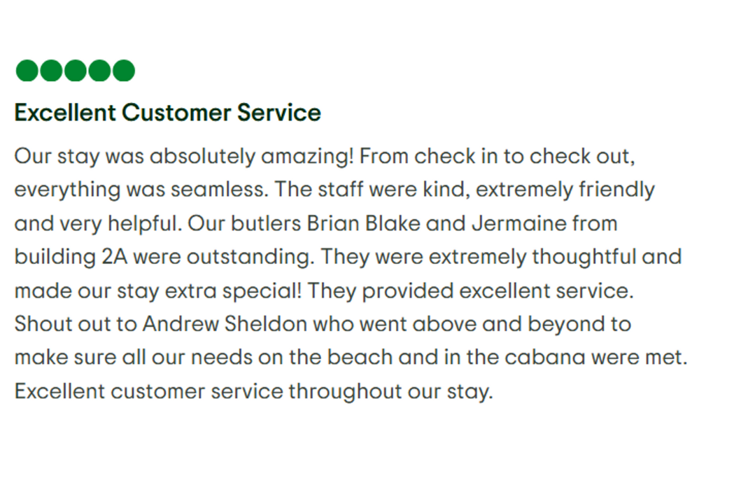 a screenshot of a customer service