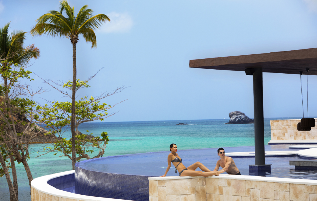 Adults-only pool at Hideaway at Royalton Saint Lucia