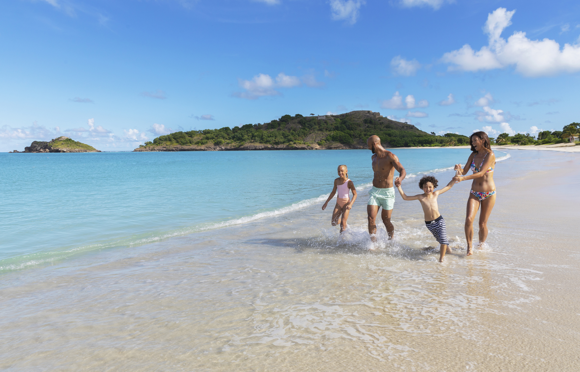 Beachfront area at Royalton Antigua
