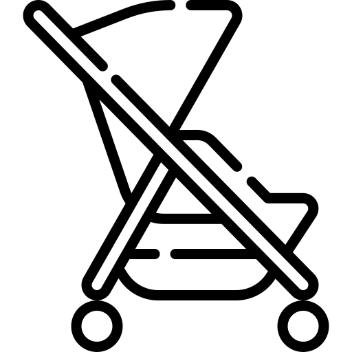 Stroller-friendly layout icon