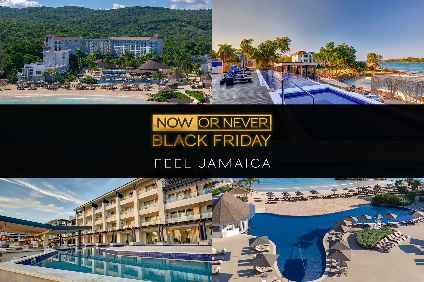 a collage of a resort