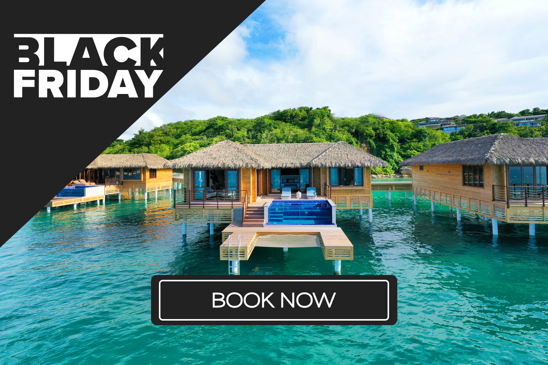 a house on stilts in water