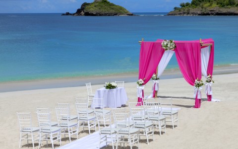 Antigua Beach Wedding