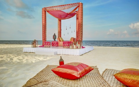South Asian Weddings - Beach Ceremony