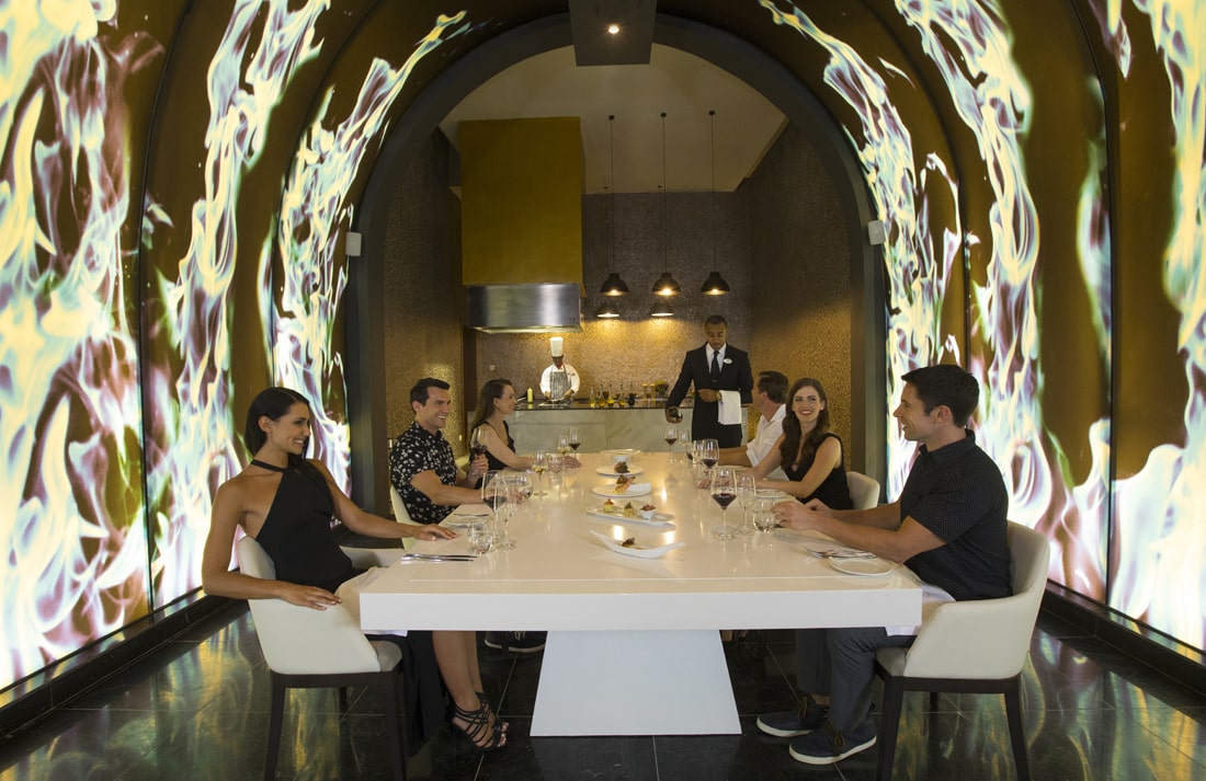 cx culinary experience chefs table