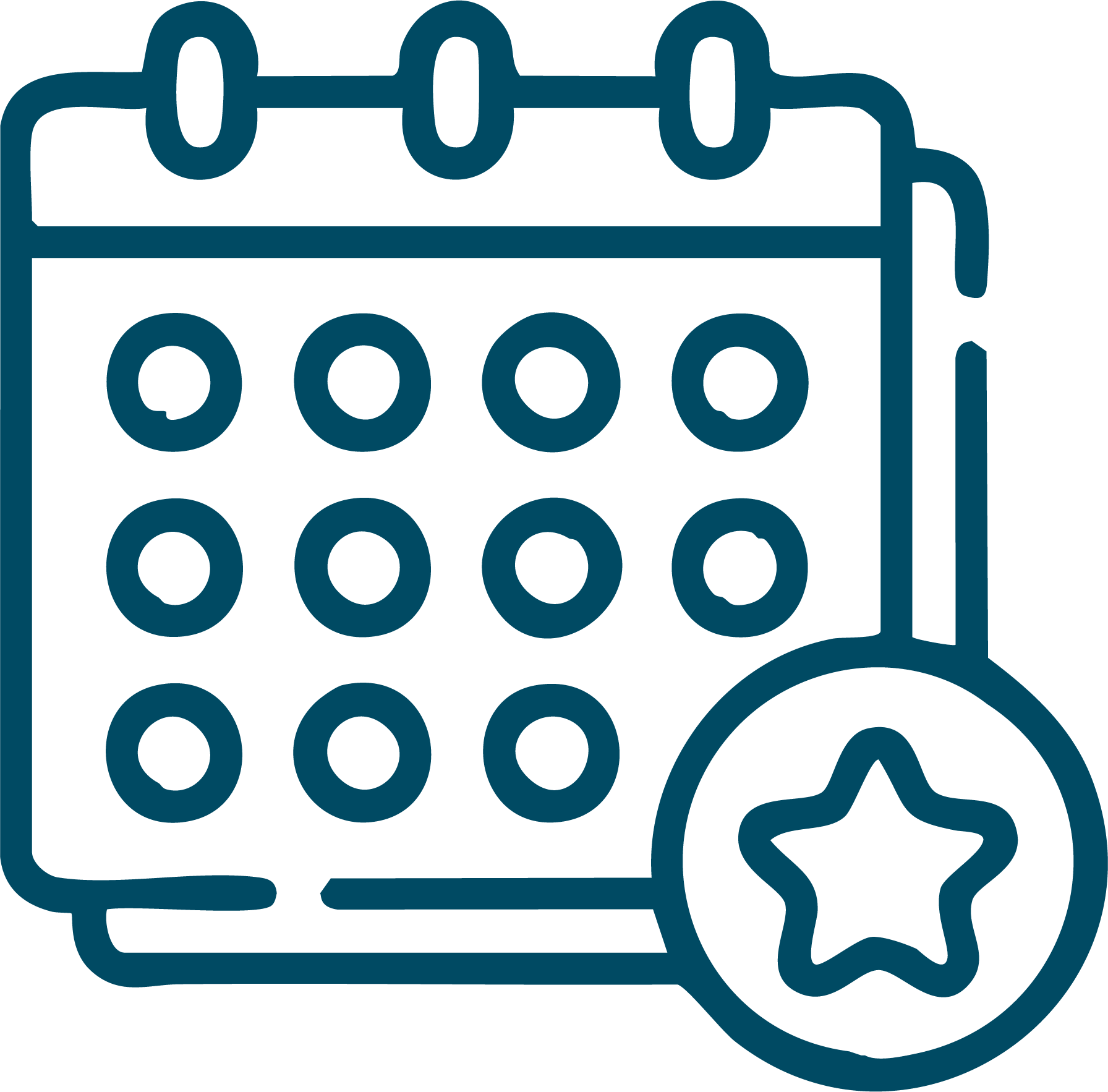 Daily activities & entertainment icon