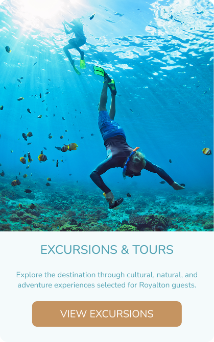 Excursions and tours available at Royalton Riviera Cancun
