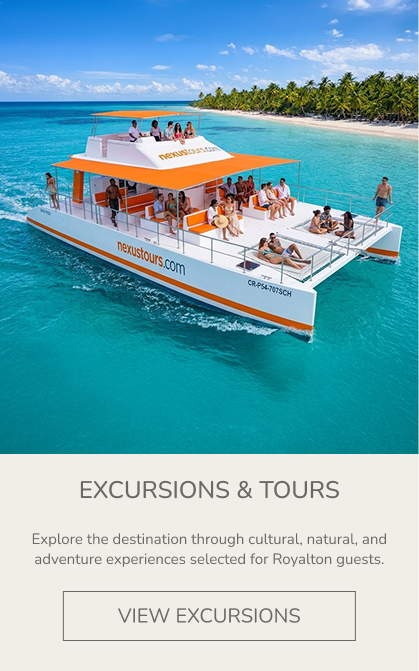 Excursions and tours available