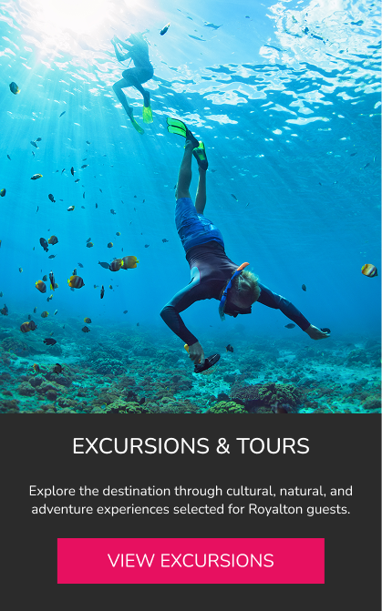 Excursions and tours available at Royalton Riviera Cancun
