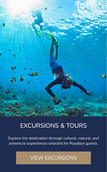 Excursions and tours available at Royalton Riviera Cancun