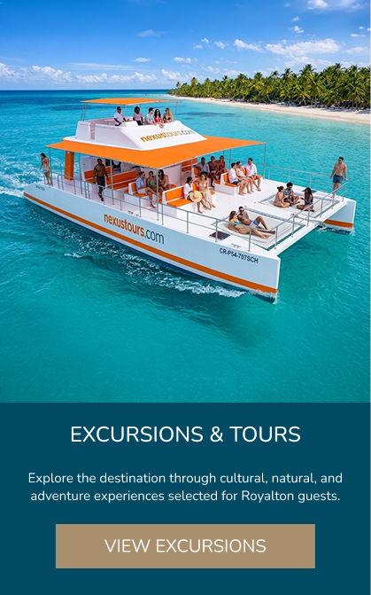 Excursions and tours available