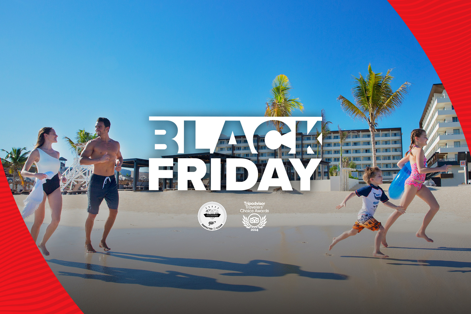 a group of people on a beach