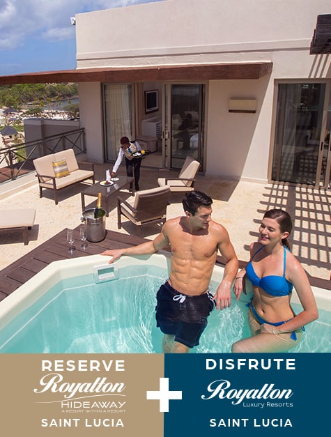 a man and woman in a hot tub