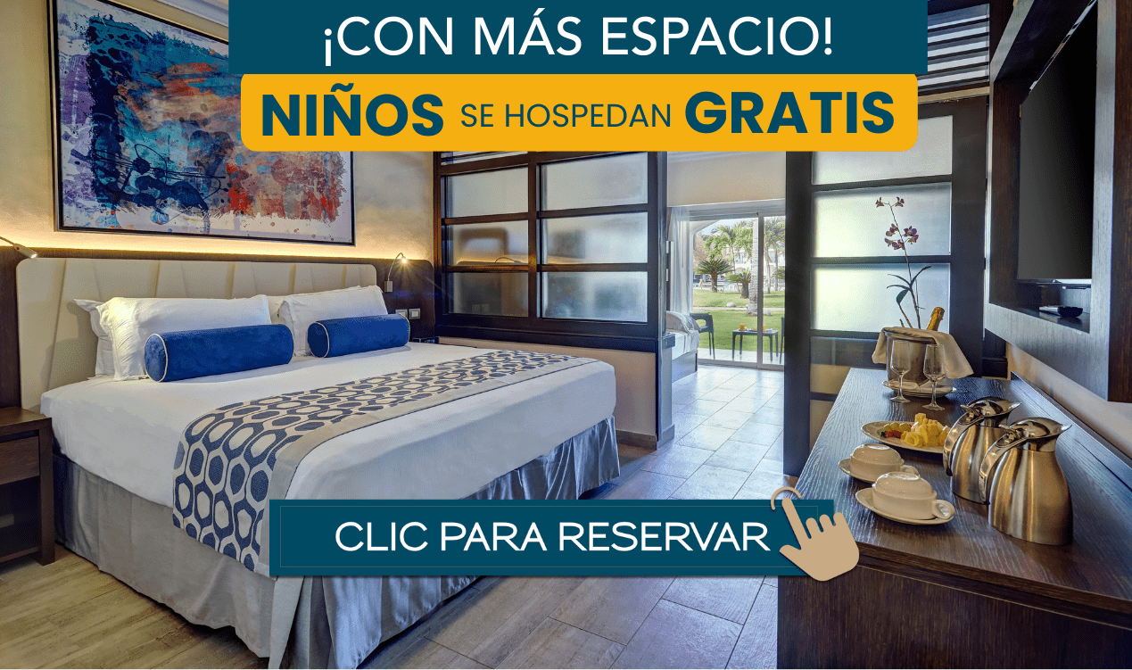 a bed with a tray of food on it