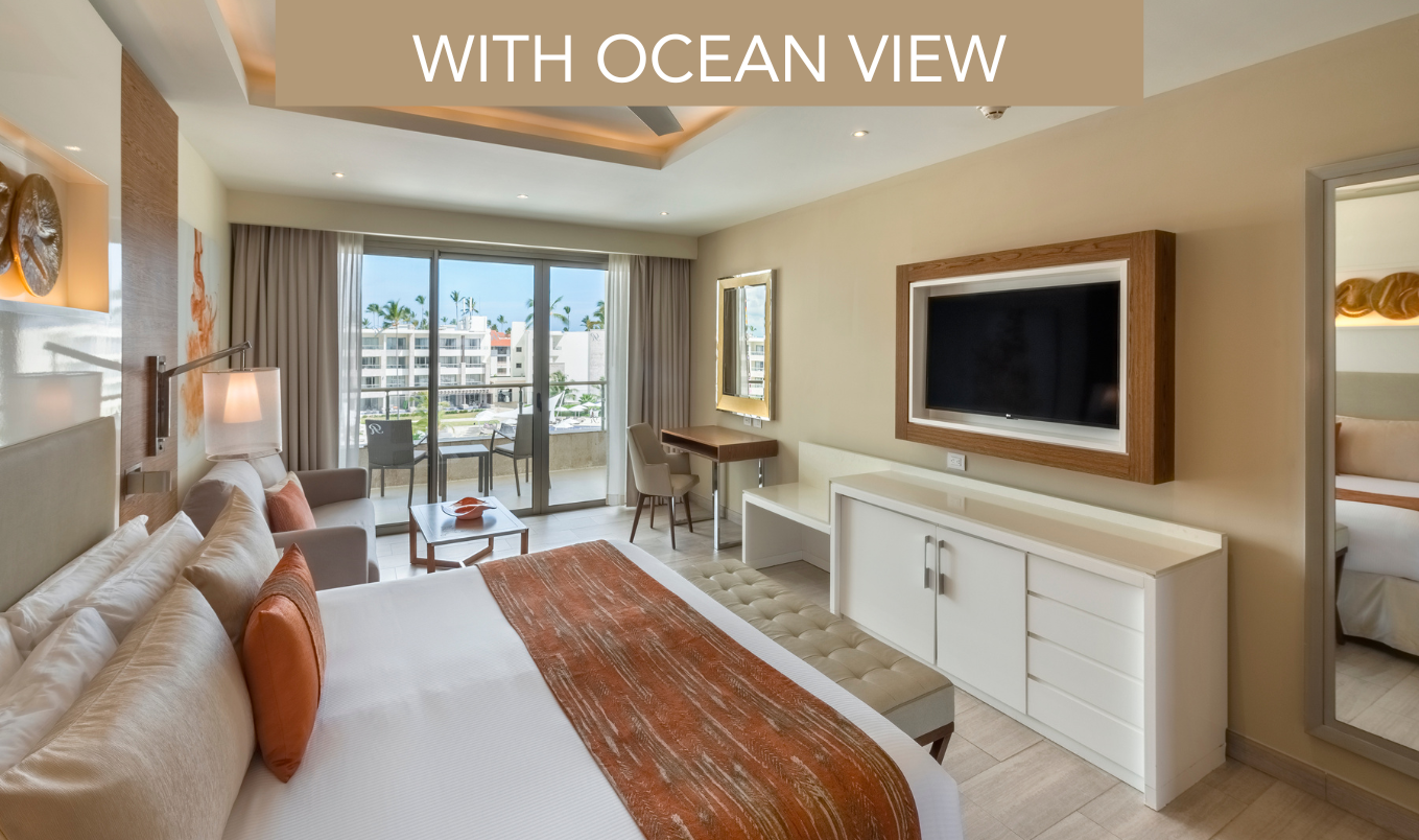 a room with a television and a bed