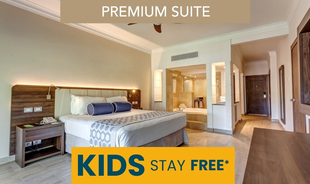a hotel room with a bed and a tub