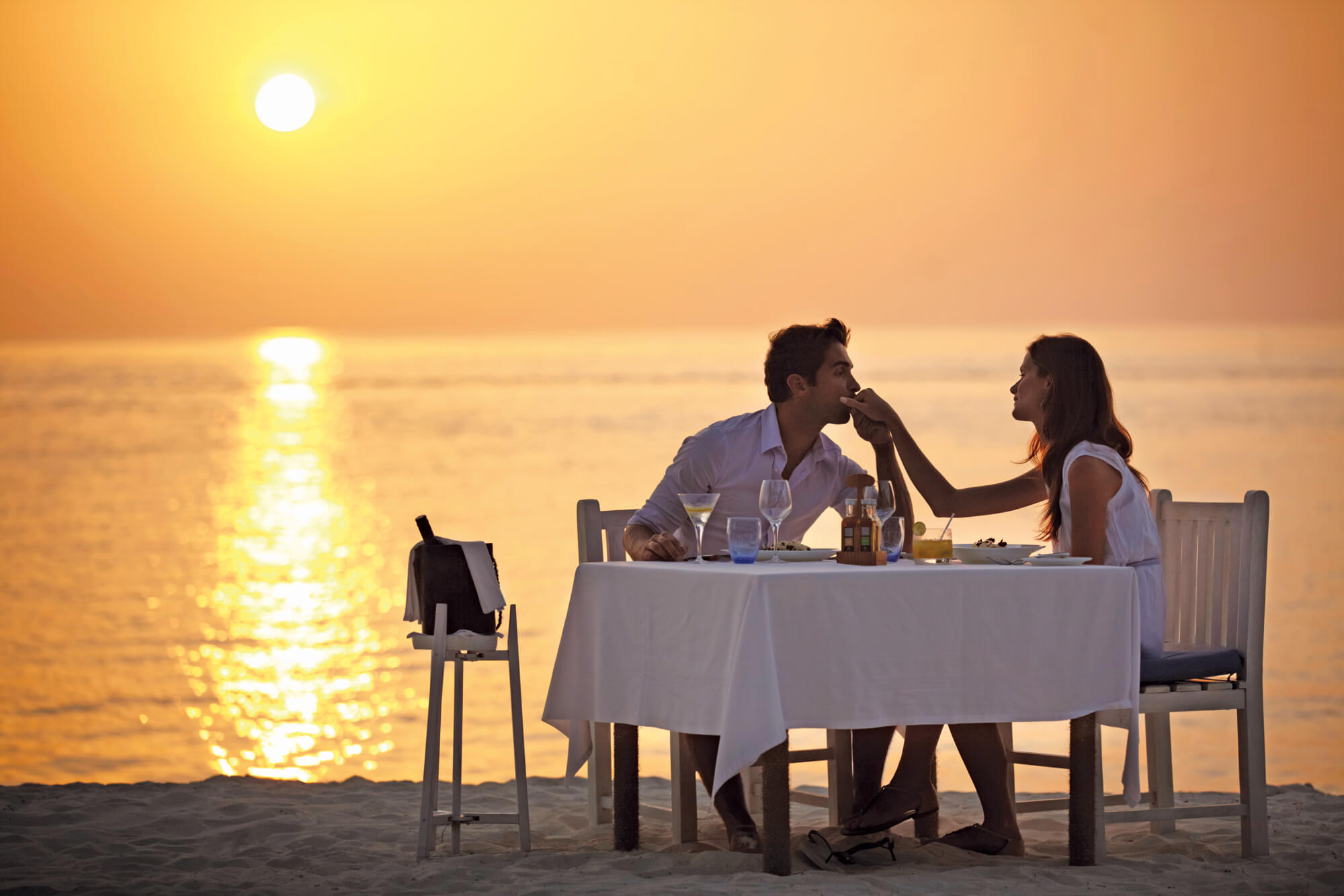 Romantic Beach Dinner