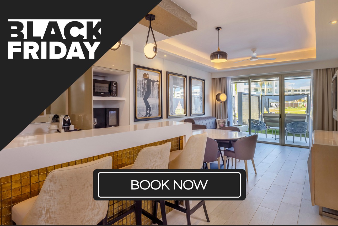 a room with a table and chairs