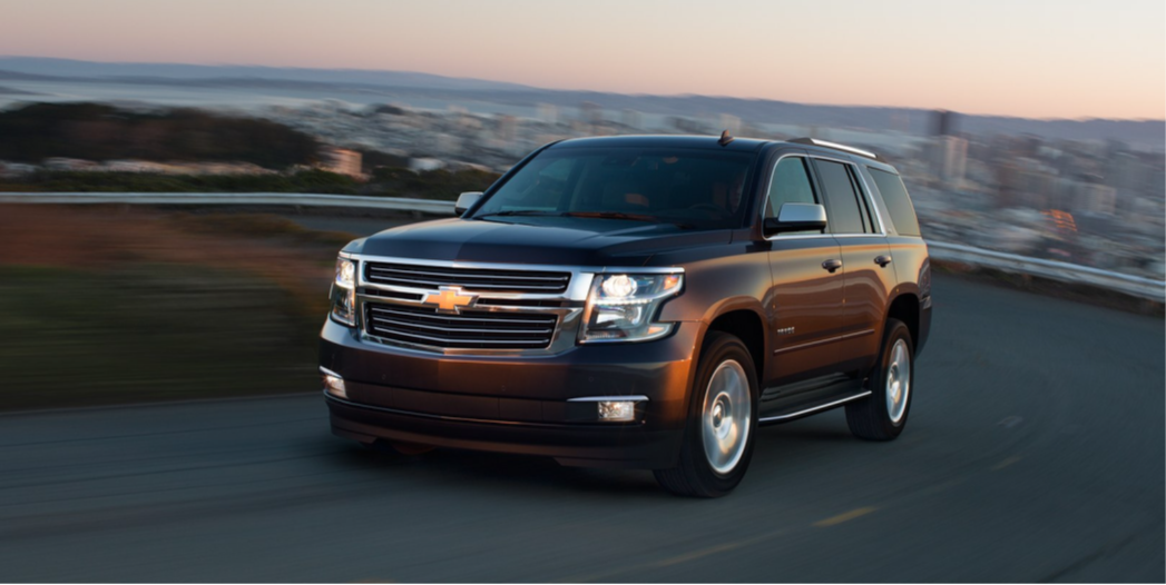 a car driving on a road