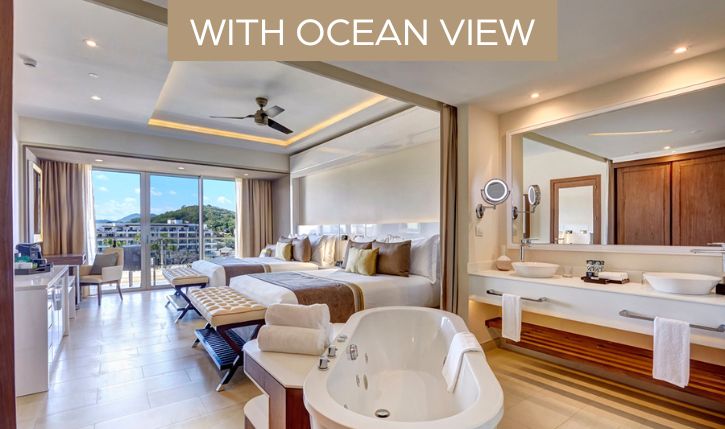 a room with a bathtub and a tub