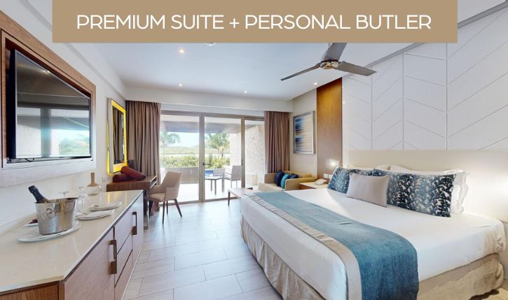 a room with a bed and a desk