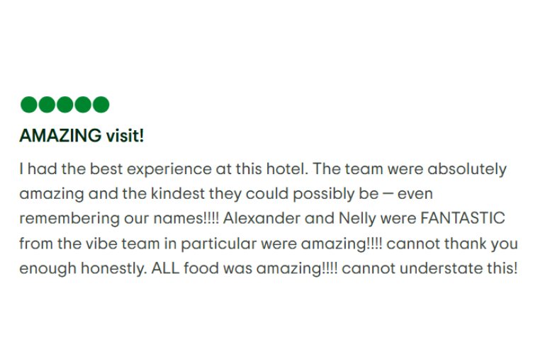 a screenshot of a hotel