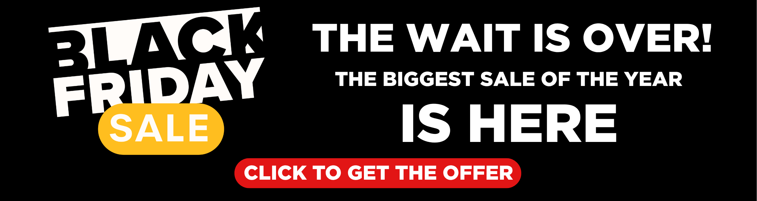 a black and white sign with white text