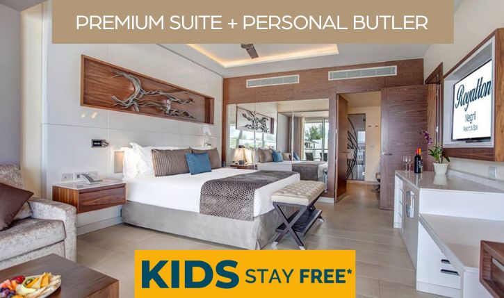 a room with a bed and a mirror