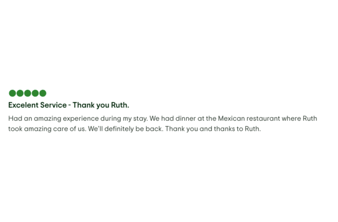 a screenshot of a restaurant
