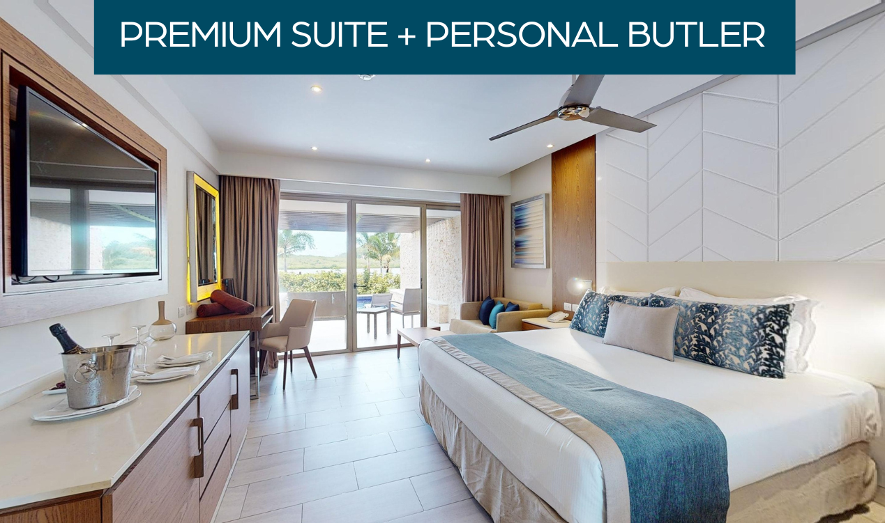 a room with a bed and a desk