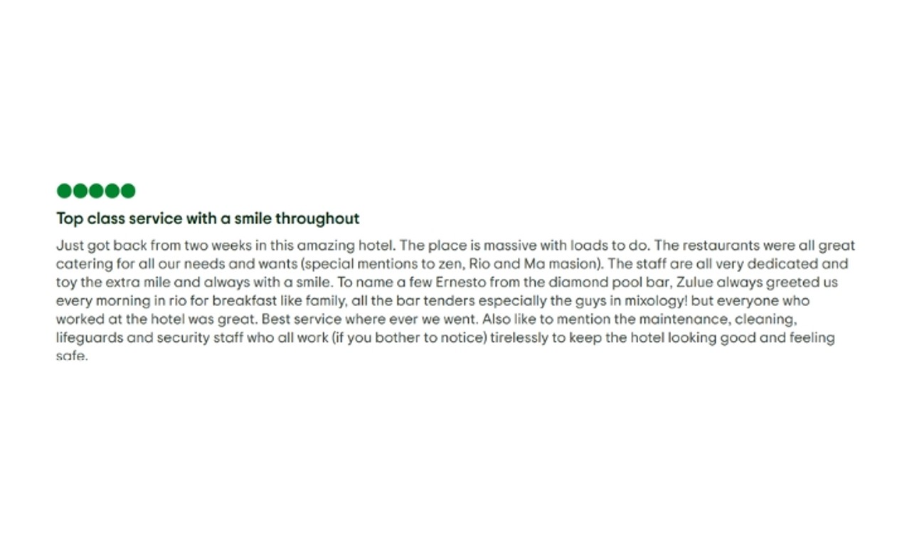 a screenshot of a text