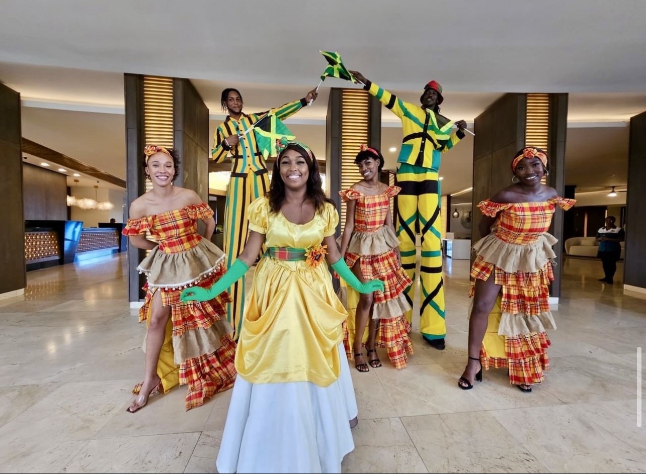 a group of people posing for a photo
