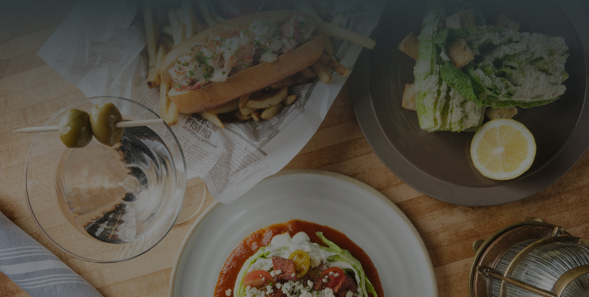 a plate of food on a table