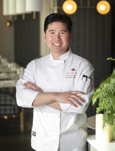 a man in a chef's uniform